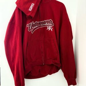 Vetements Bold Red Sweatshirt